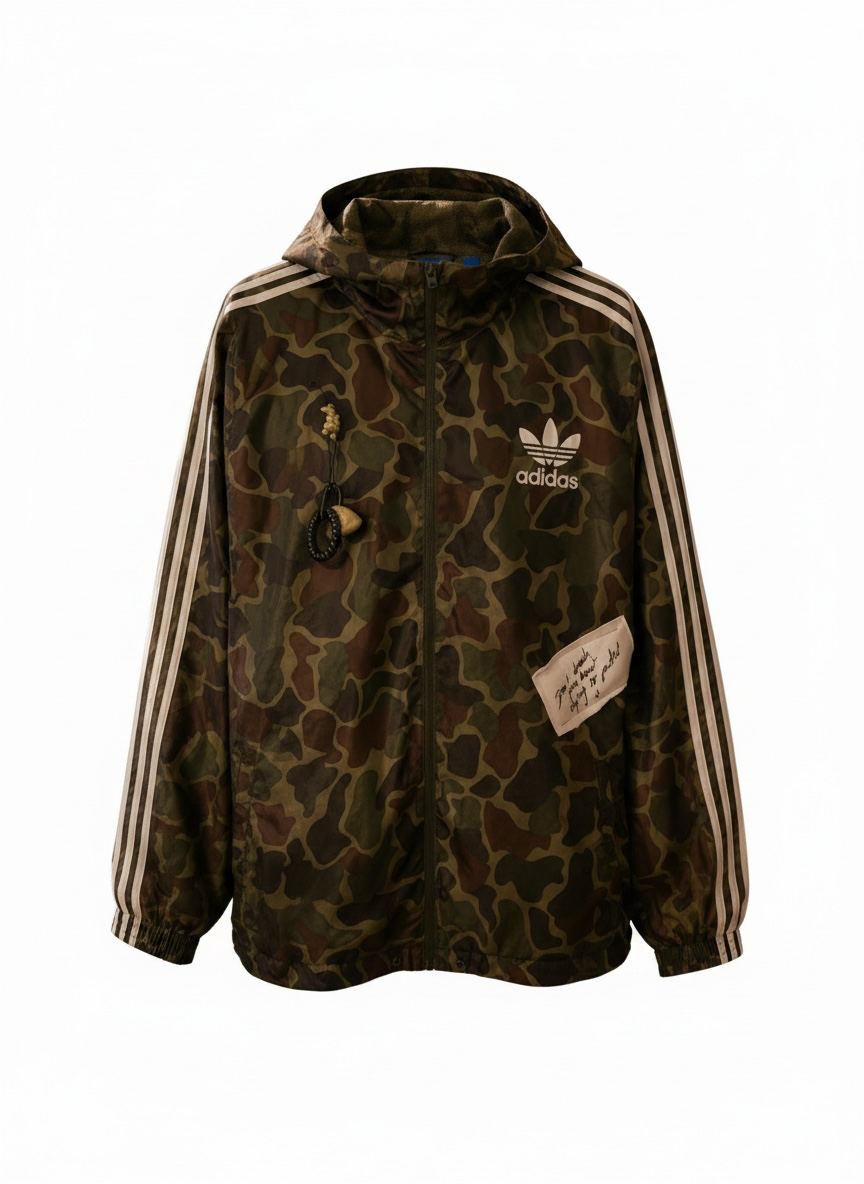 Kurtka Adidas Originals Moro | One of One | Ręcznie przerobiona | Upcycling | Pretty Decay Studio