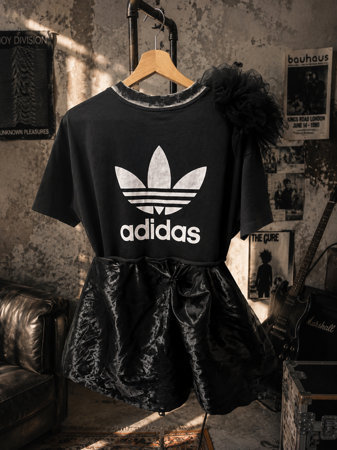 Przerobiony top Adidas Gothic Peplum | One of One