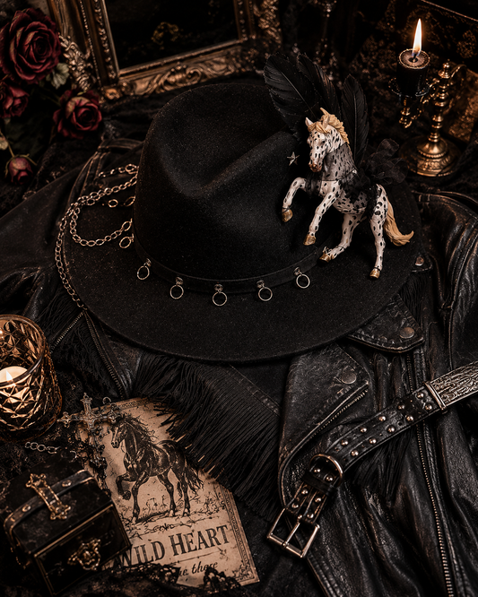 Kapelusz One of One “Phantom Rider” | Pretty Decay Studio