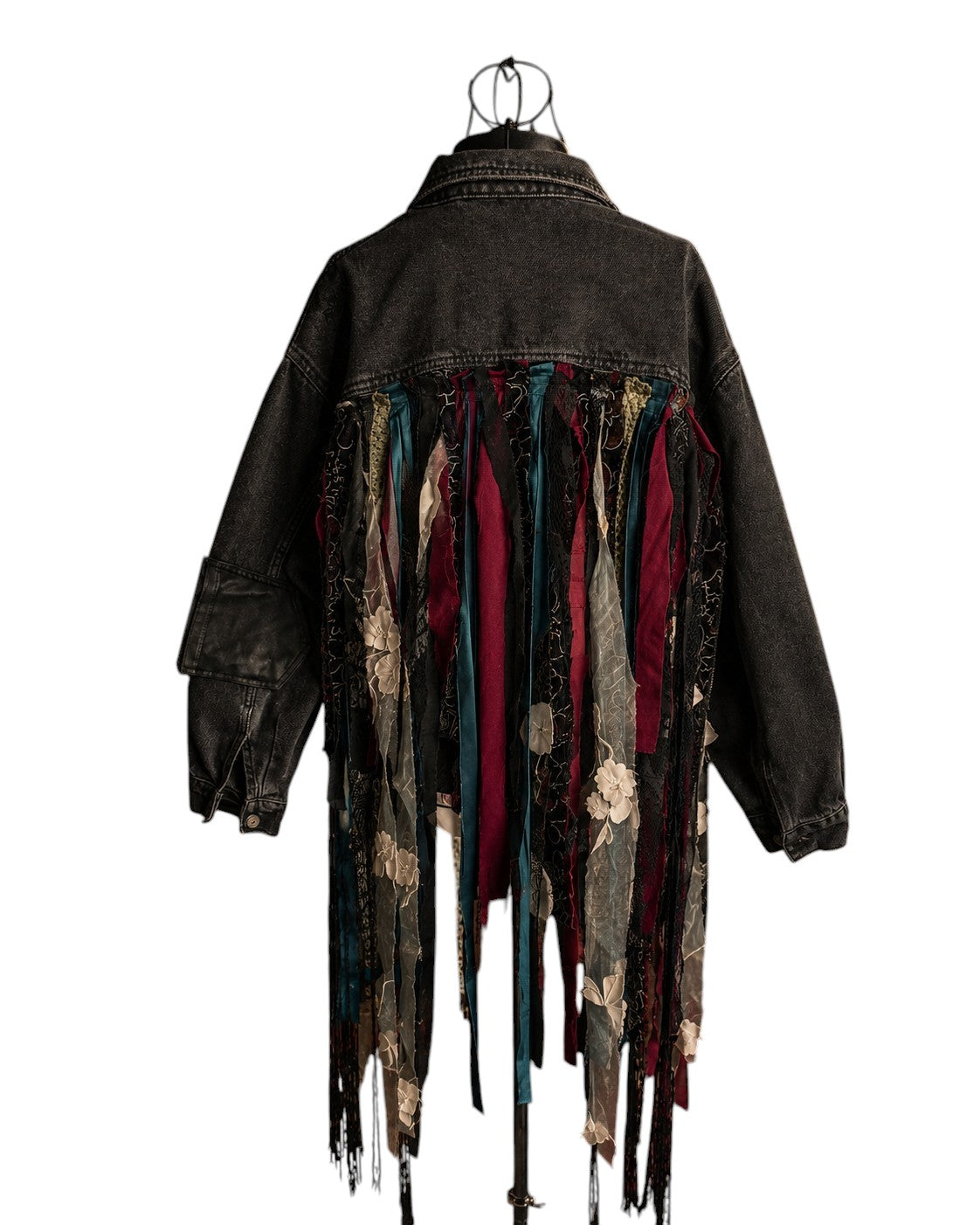 Kurtka Jeansowa One of One “Woven Ghost” | Pretty Decay Studio