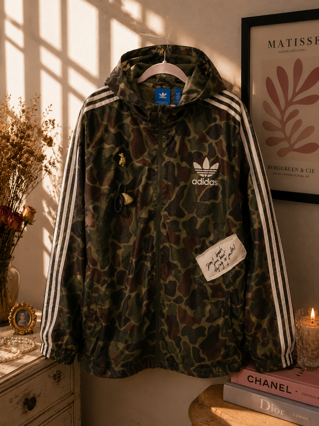 Kurtka Adidas Originals Moro | One of One | Ręcznie przerobiona | Upcycling | Pretty Decay Studio