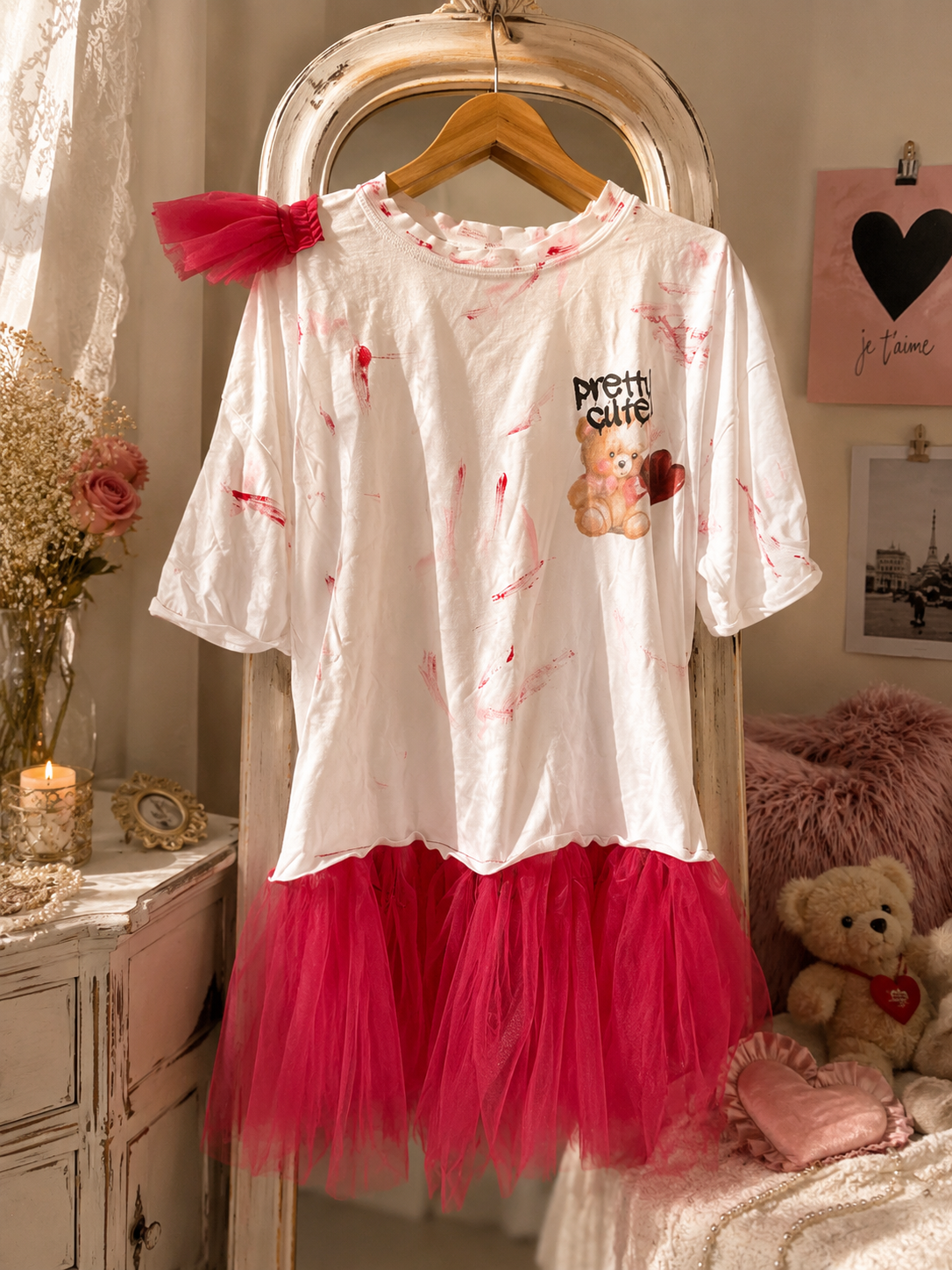 Pretty Cute – Sukienka z Recyklingu z Tiulem | One of One | Pretty Decay Studio | Rozmiar M