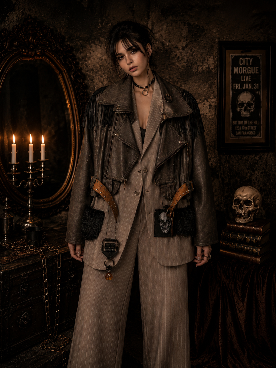 Marynarka & Ramoneska One of One “BLACK REQUIEM” | Pretty Decay Studio