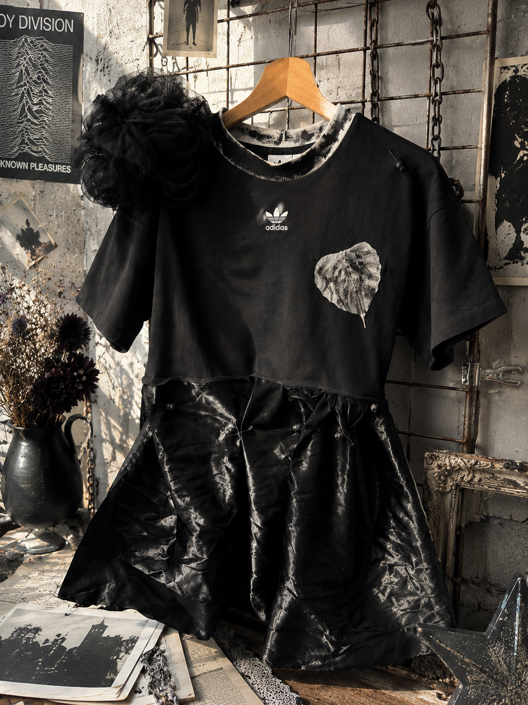 Przerobiony top Adidas Gothic Peplum | One of One