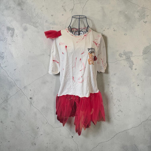 Pretty Cute – Sukienka z Recyklingu z Tiulem | One of One | Pretty Decay Studio | Rozmiar M