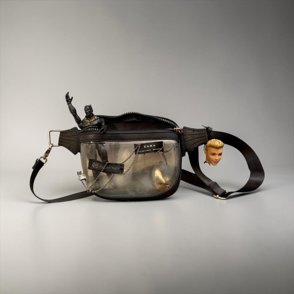 Transparent Crossbody Bag “KEN & WAKANDA” One of One